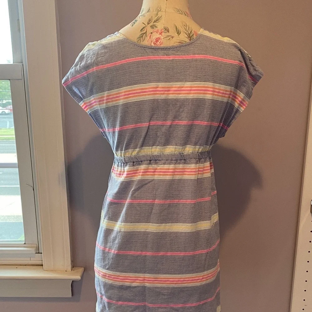 Vineyard Vines Striped Kids Swim Coverup